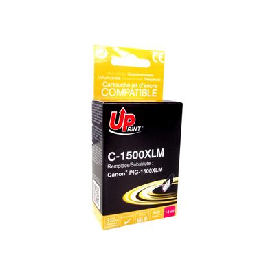 Cartouche compatible Canon PGI-1500XL - magenta - Uprint