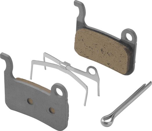 M06 XTR, XT SLX, LX, DEORE  Bremsbelag MetallTrägerplatte Stahl