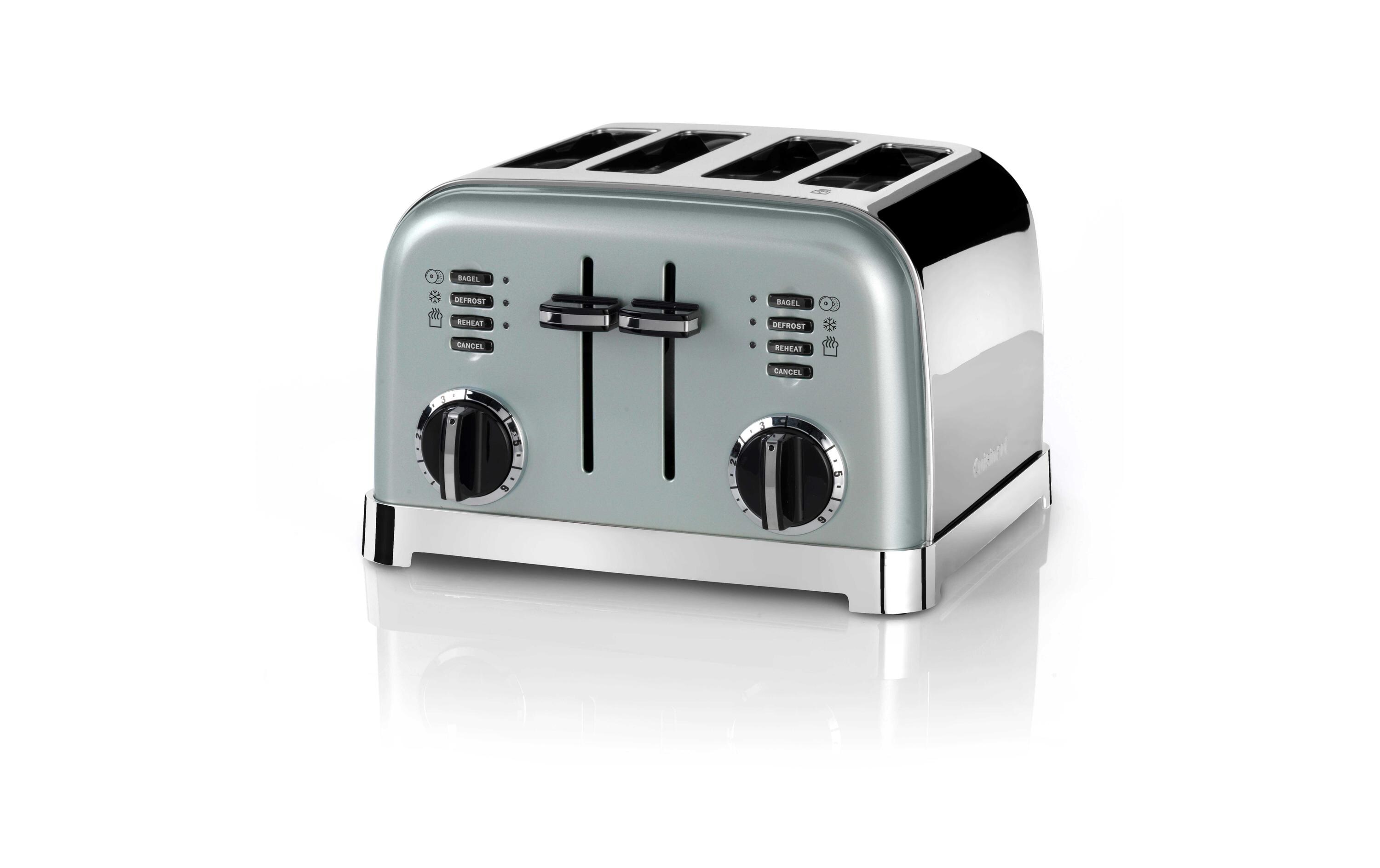 Toaster CPT180GE Grün/Silber<br>Vierschlitztoaster