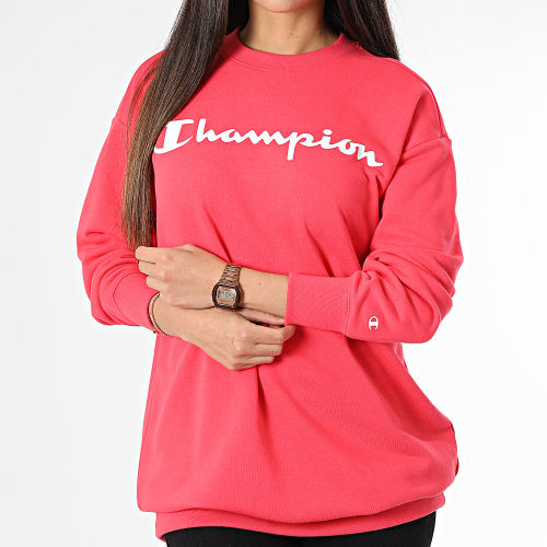 Sweat Crewneck Oversize Femme 116356 Rose