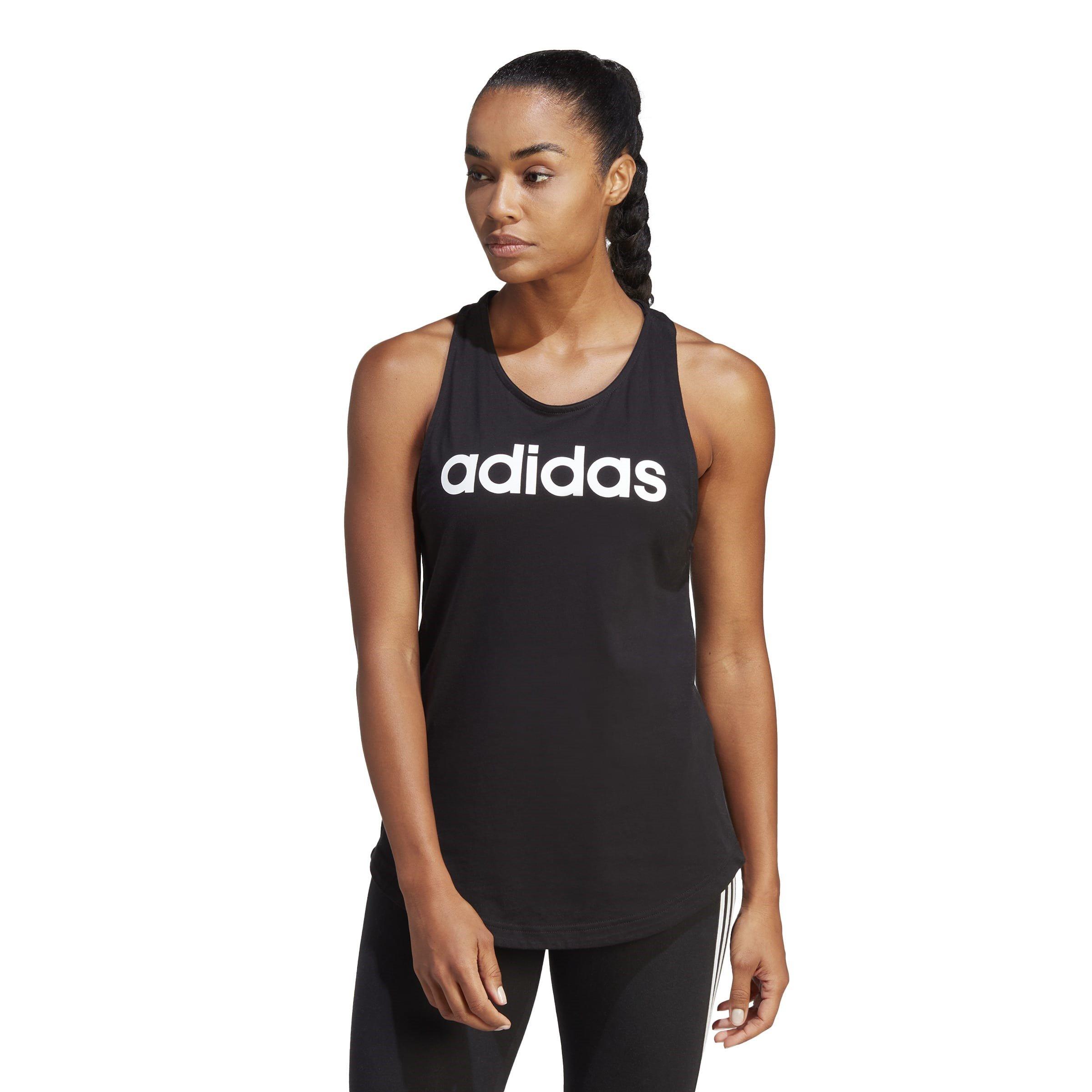 adidas Womens Essentials Linear Loose Tank Top