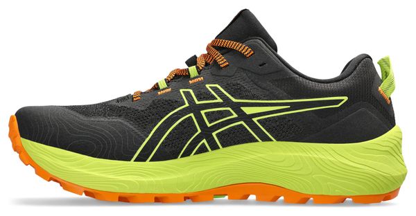 Chaussures Trail Asics GEL-Trabuco 11 Noir Jaune Orange Homme