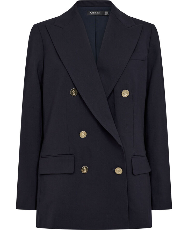 Lauren Ralph Lauren ST LT WT WOOL CRP-JACKET Navy