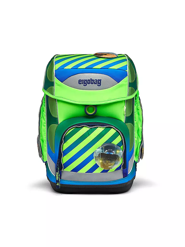 ERGOBAG Schultaschen Set 5tlg Cubo TruckBär hellgrün