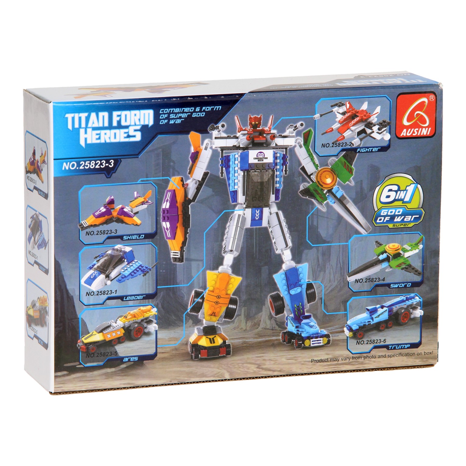 Bouwset Titan Heroes - Space Oranje, 49dlg.