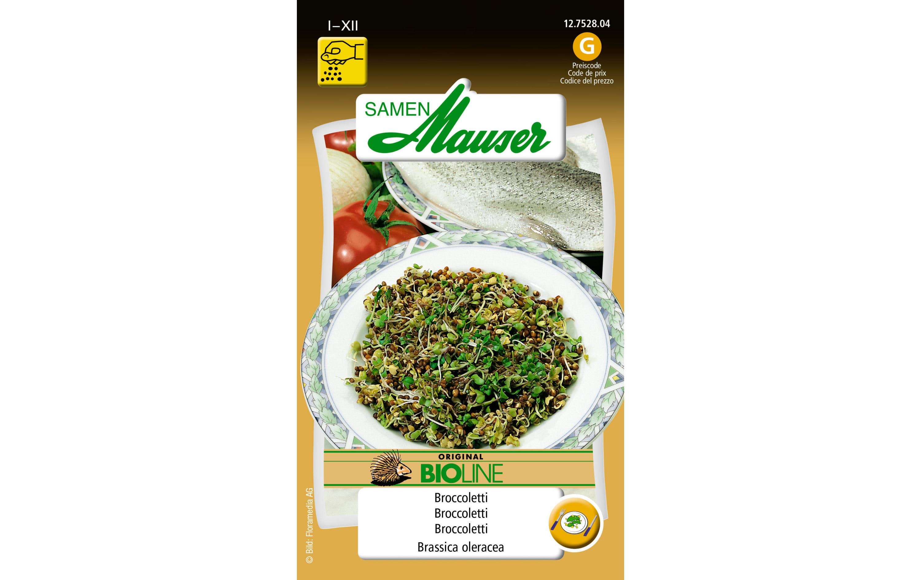 Samen Bioline BroccolettiGemüsesamen