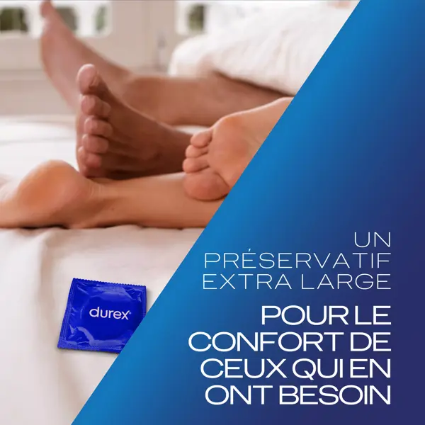 Preservativos Durex Comfort XXL - 10 Preservativos Extra Grandes