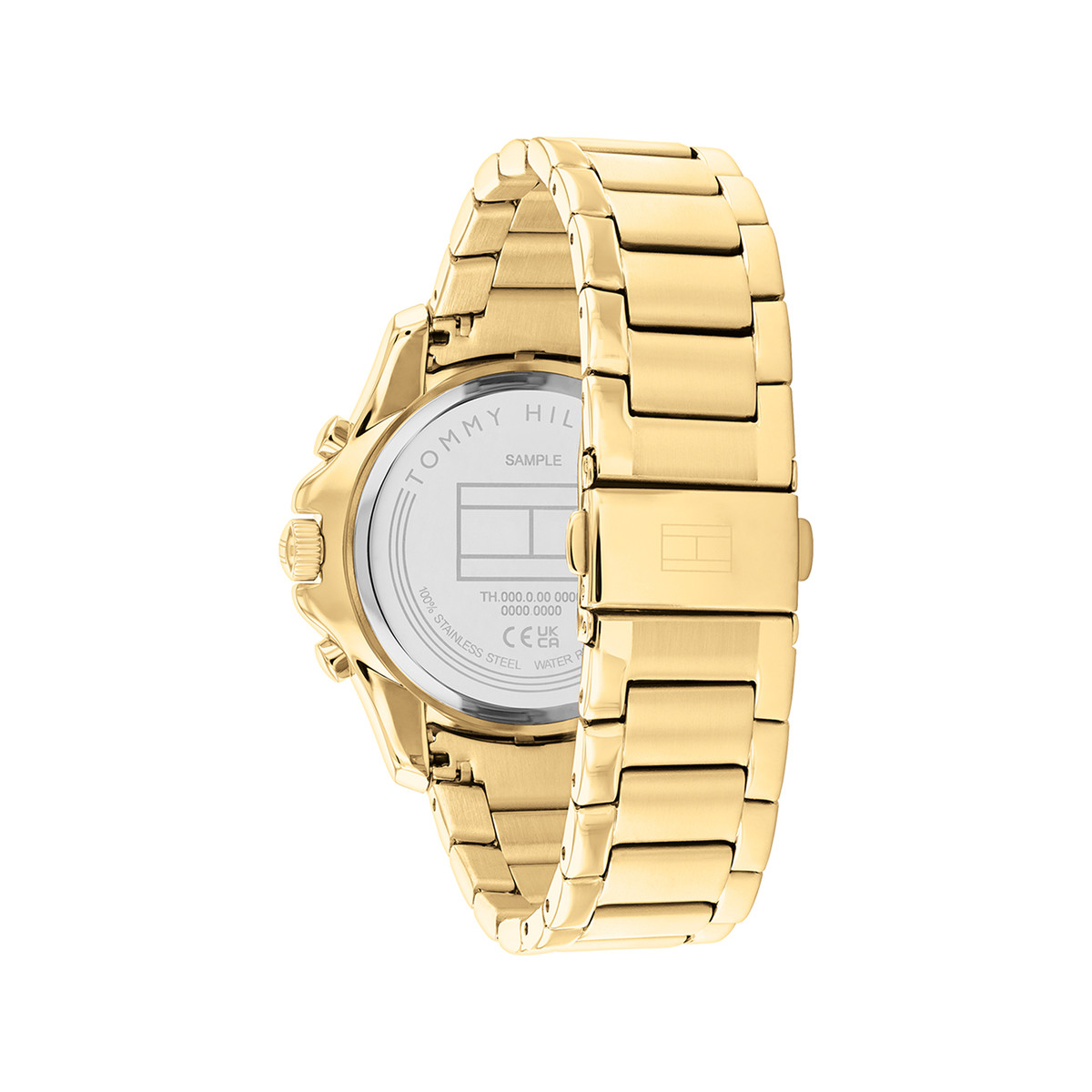 Montre TOMMY HILFIGER Brooklyn femme bracelet acier doré jaune