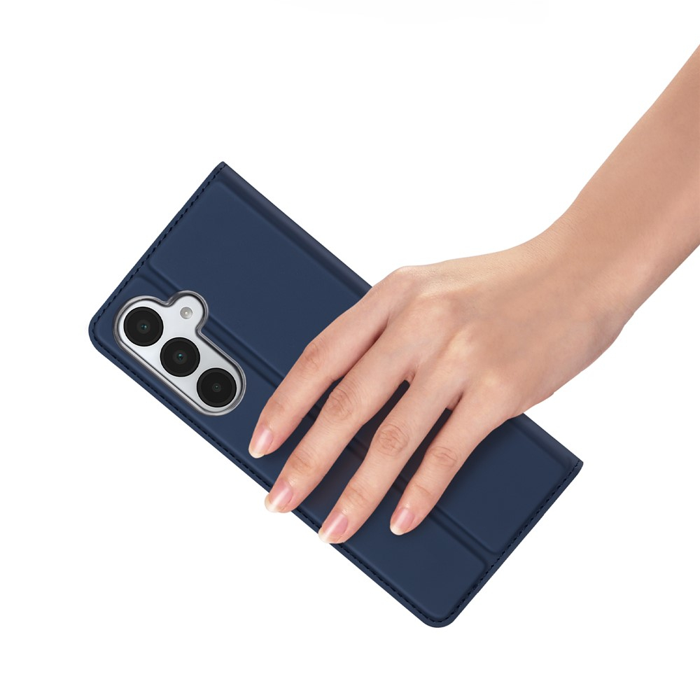 Samsung Galaxy A17 Flip Wallet Cover Leder Tasche - Blau