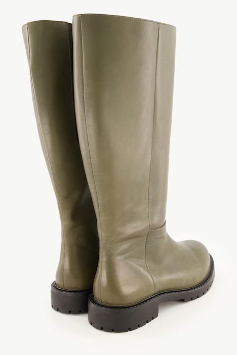 Lederstiefel, XL-Schaft, Weite H