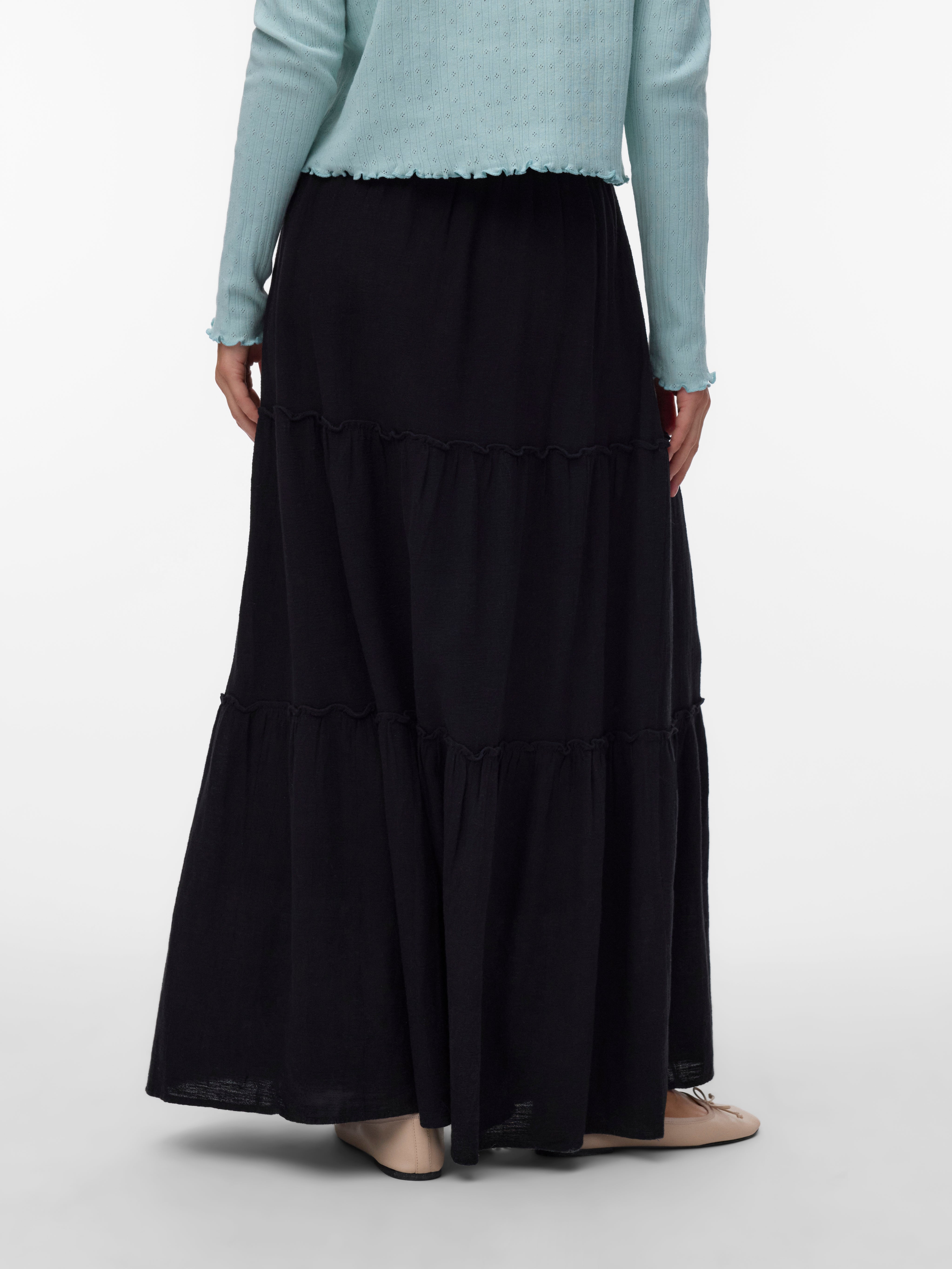 AWKEELEY High waist Lange rok