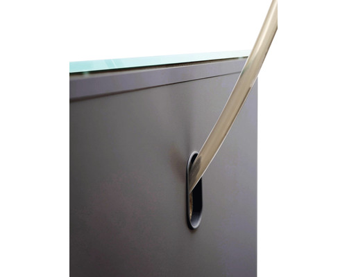 Aquariumkast AQUAEL UltraScape 60 x 30 x 80 cm bos, bovenste plank ca. 28 cm diep