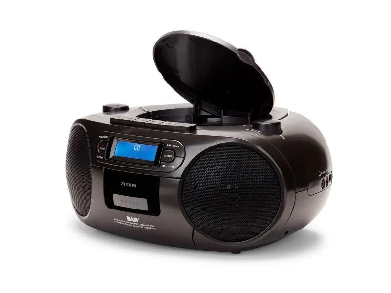 AIWA BBTC-660DAB - Boombox - 4 Watt - sort