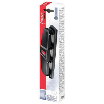 Maped Essentials Métal - Perforateur - 10 feuilles - 4 trous