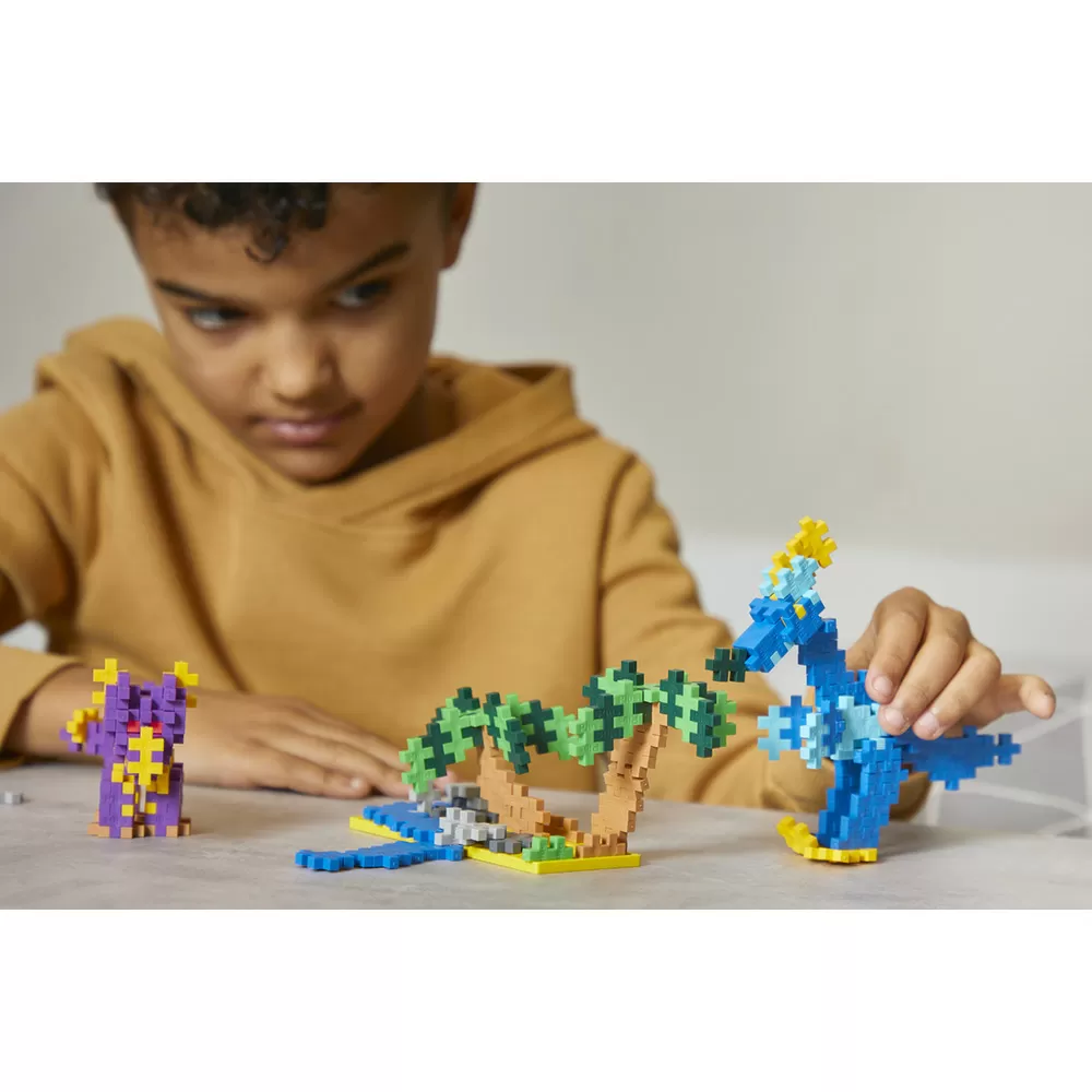 Plus-Plus Learn To Build Dinosaurs - 600 stk.