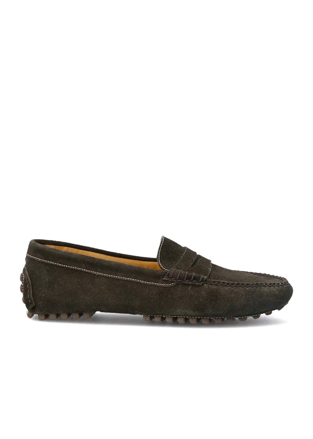 BUCK DRIVER VELOURS MARRON