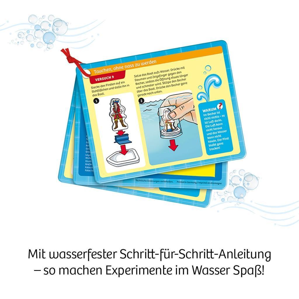 Erste Experimente – Experimente für die Badewanne in bunt