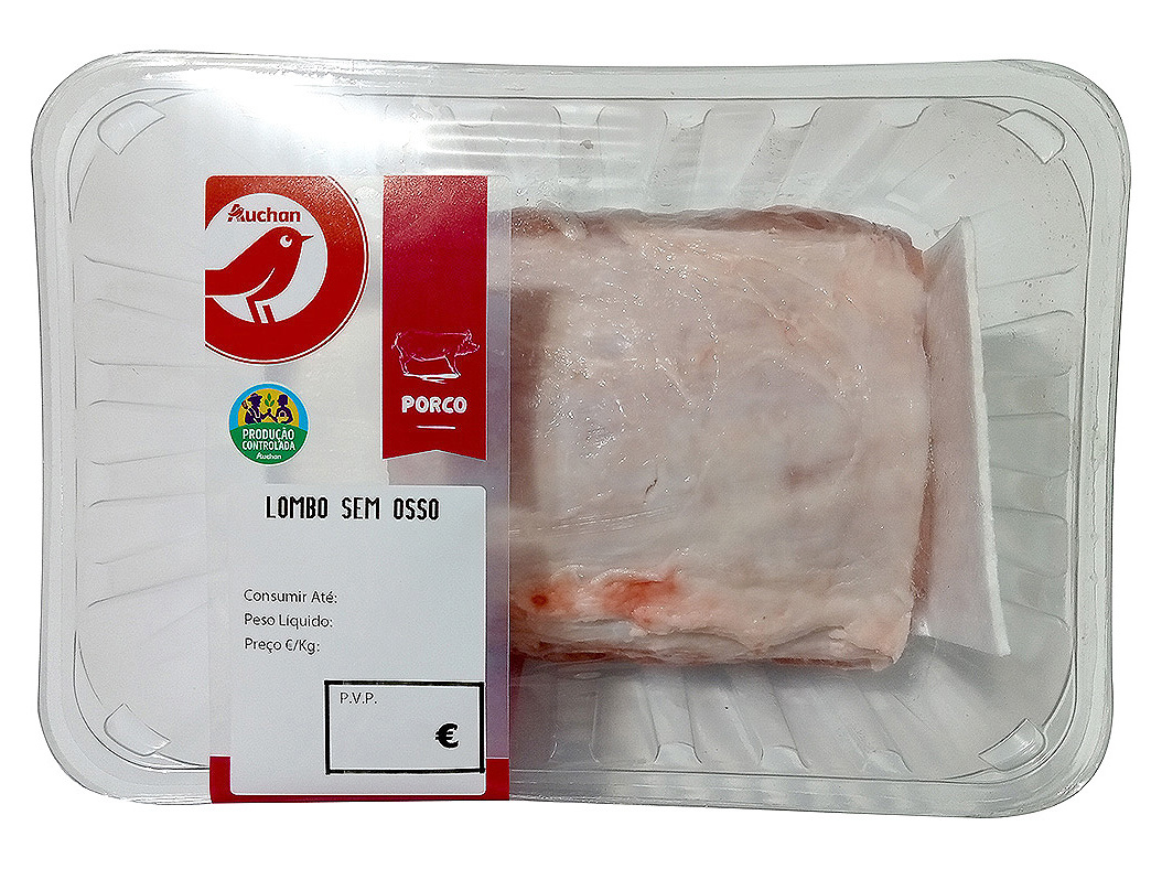 LOMBO SEM OSSO PORCO AUCHAN CULTIVAMOS O BOM
