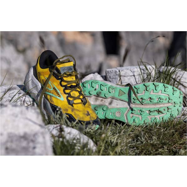 Chaussure trail BROOKS CALDERA 7 LEMON CHROME/BLACK/SEDONA SAGE