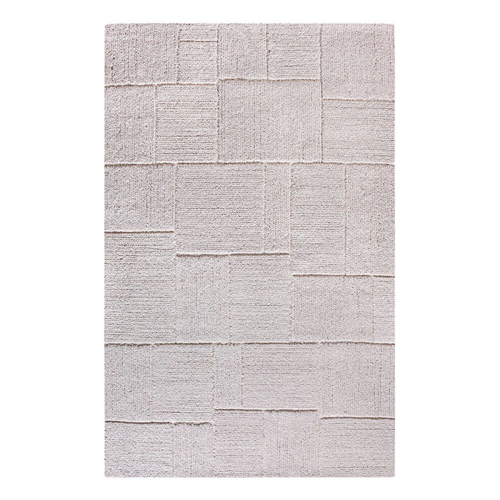 GULVTEPPE AYLES ULL/VISKOS160X230CM BEIGE