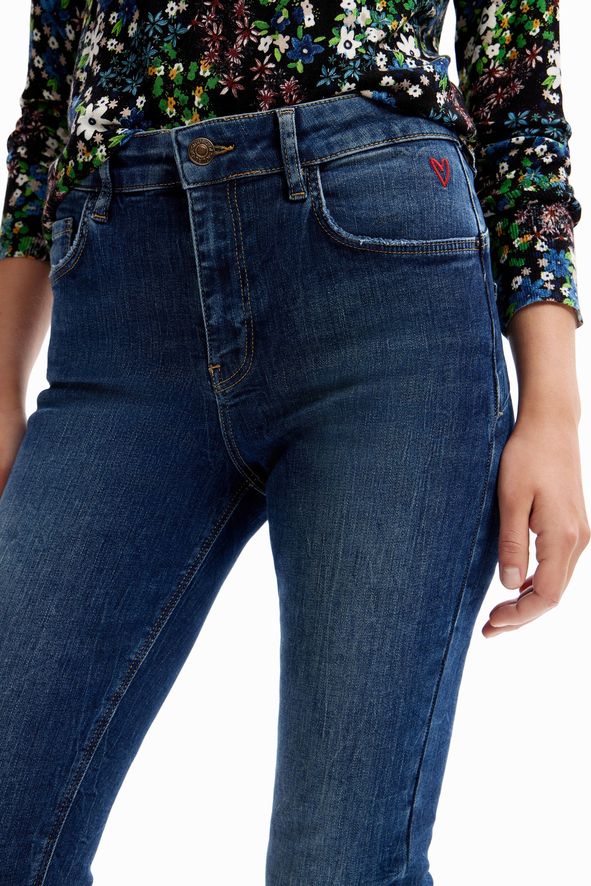 Jean skinny push-up