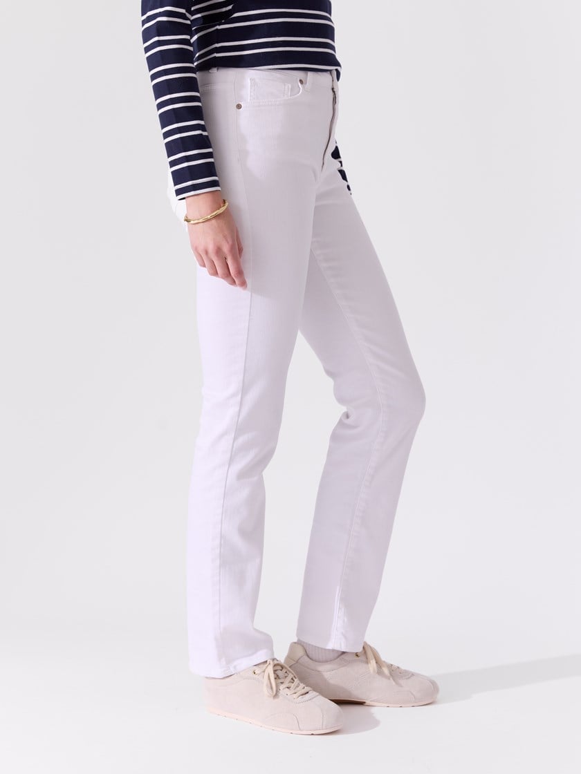 Sophia straight jeans Bright White