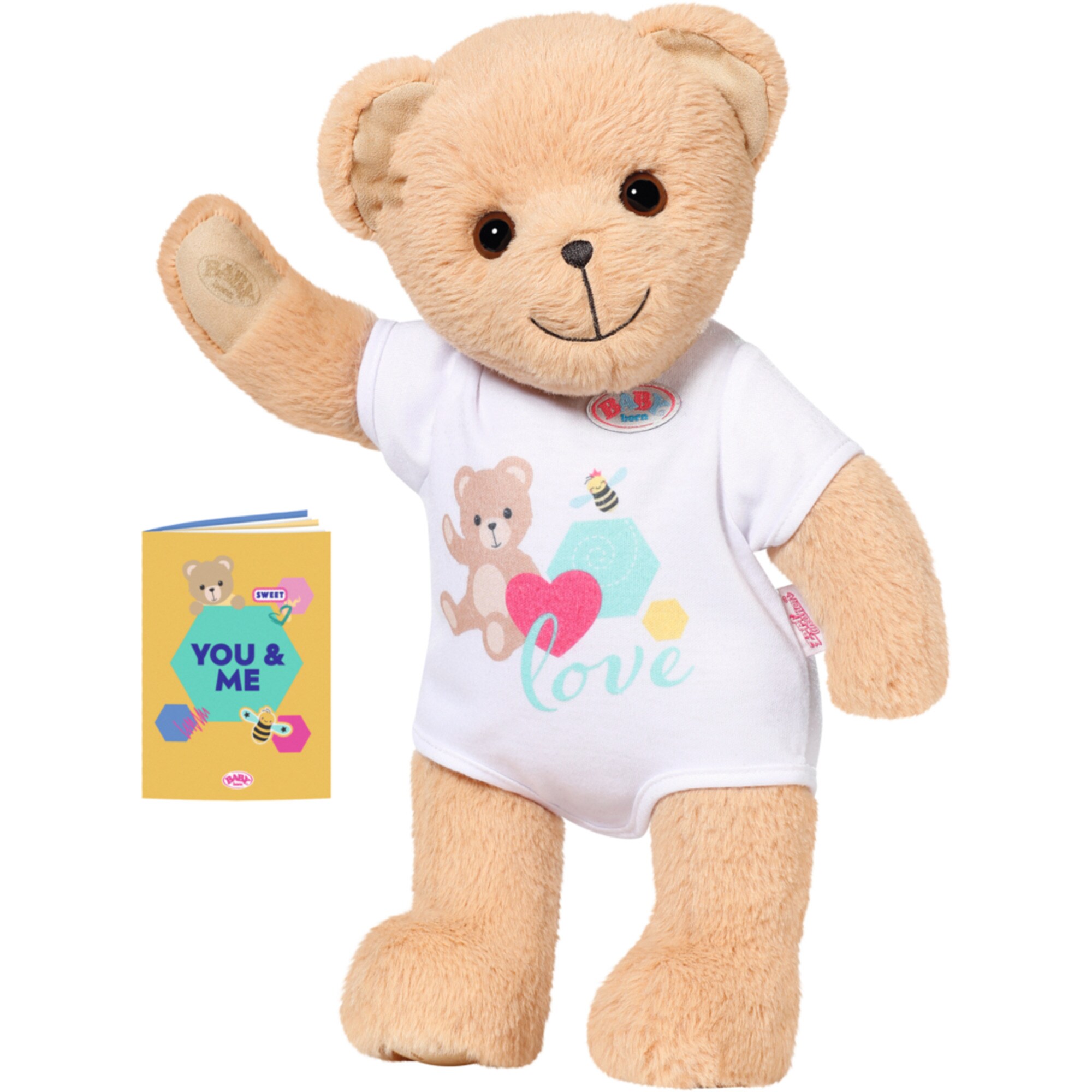 ZAPF Creation Kuscheltier BABY born® Bär weiß