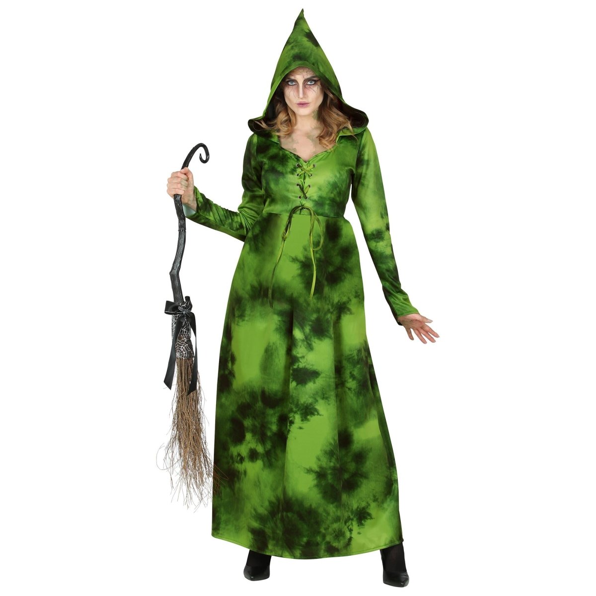 Halloween Jurk Groen Bosheks