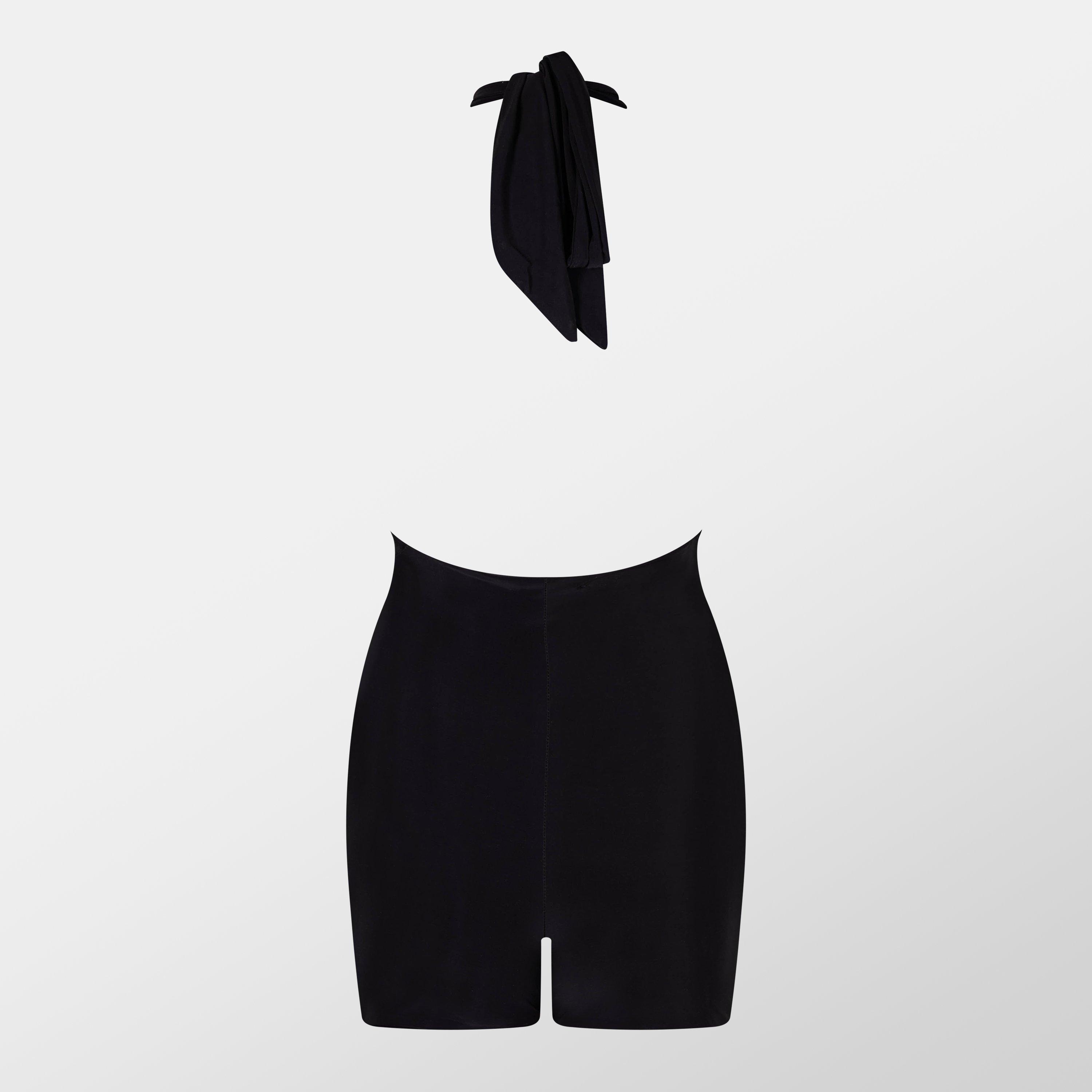Missy Empire ME Double Layer Slinky Cross Over Cut Out Playsuit