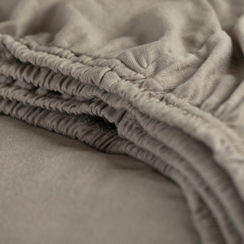 Cinderella hoeslaken Jersey Taupe Tot 25 matrashoogte