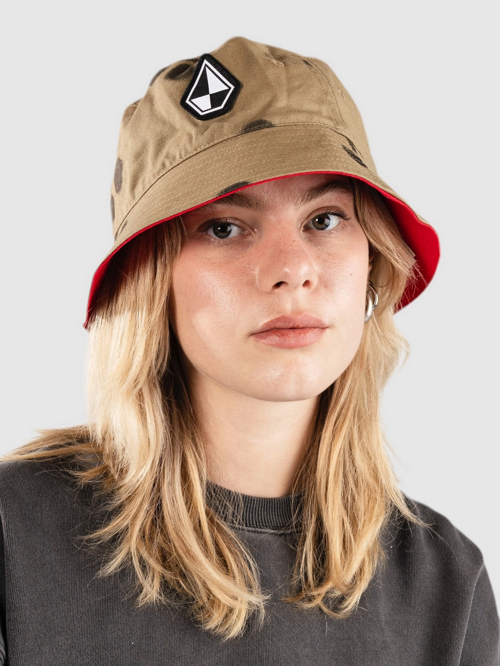 Volcom X Schroff Bucket Hat khaki
