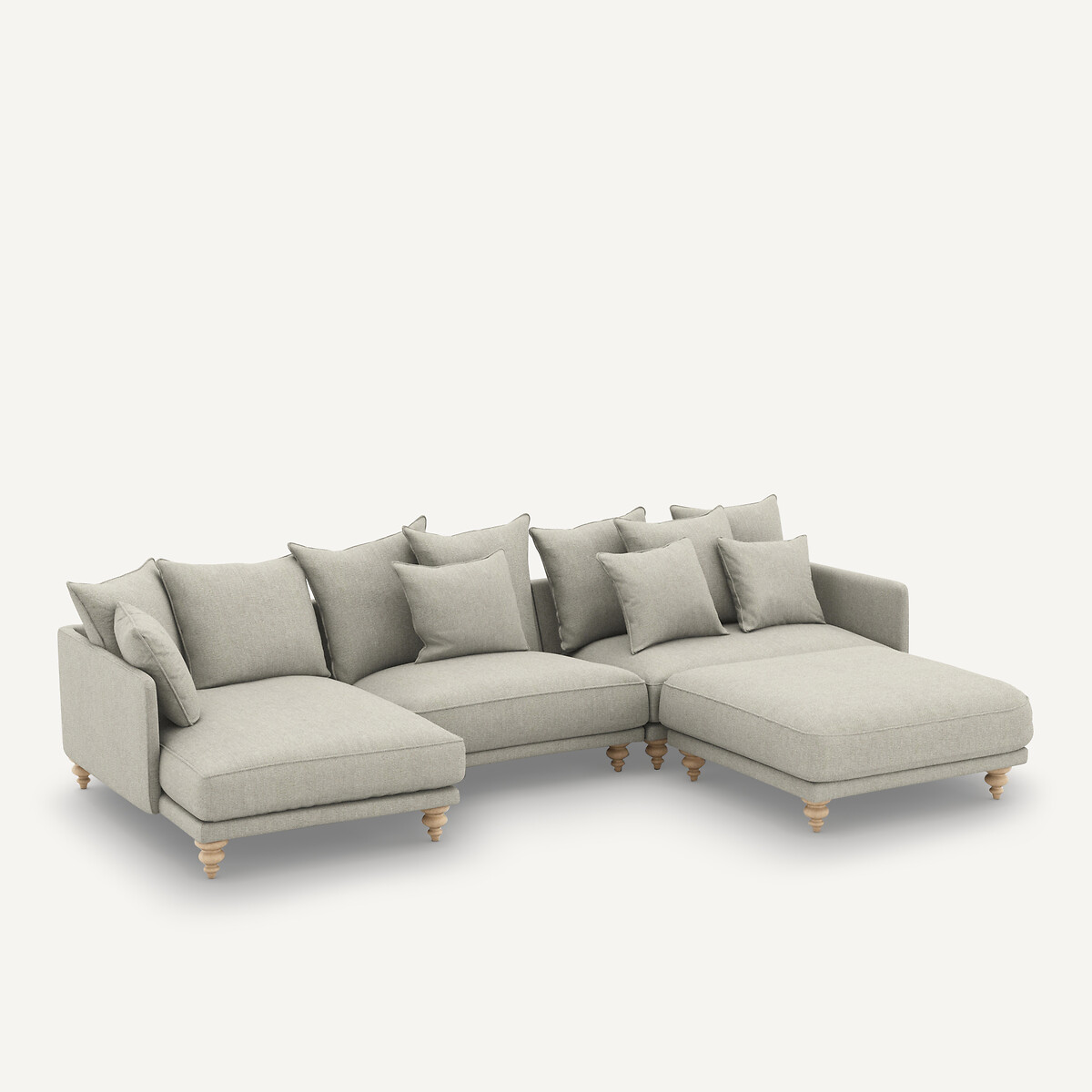 AM.PM<br>Puf de tweed, Lazare