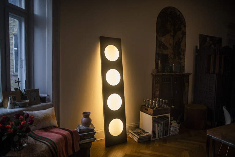 Foscarini Dolmen vloerlamp LED aluminium
