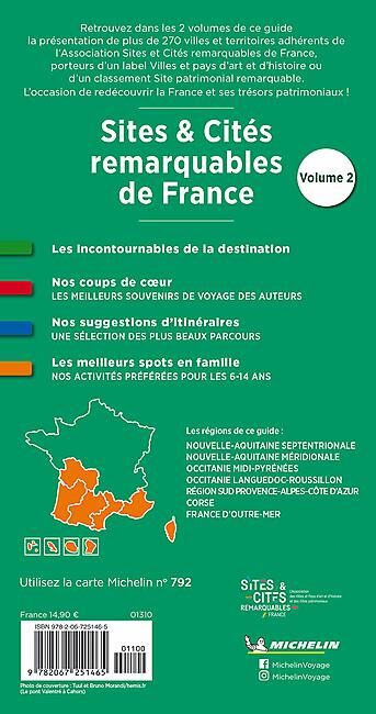 MICHELIN - GV SITES ET CITES REMARQUABLES DE FRANCE SUD