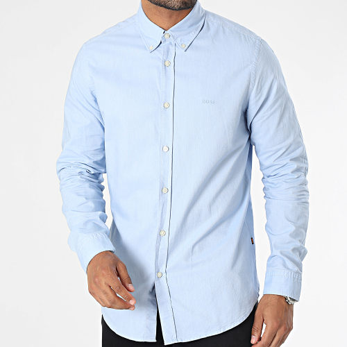 Chemise Manches Longues Rickert 50489341 Bleu Clair Chiné