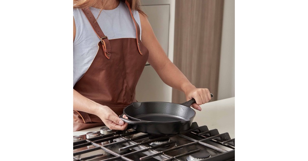 VictoriaSkillet 25 cm, Seasoned bak-/braadpan  (Zwart, Color packaging)