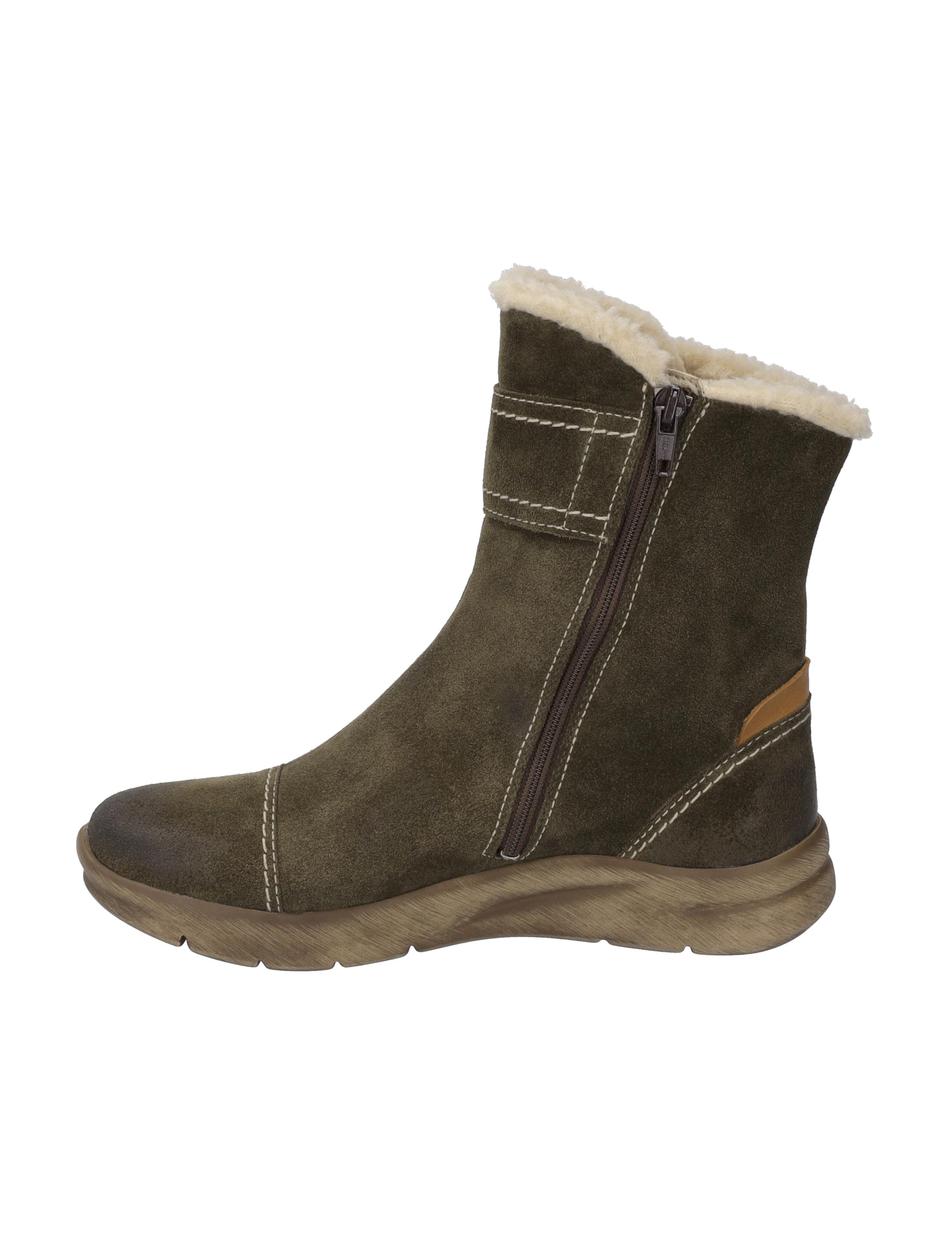Stiefelette Conny 01, moos-kombi
