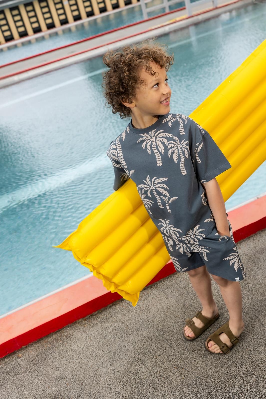 Noppies Kids Korte Broek relaxed fit all over print - Turbulence