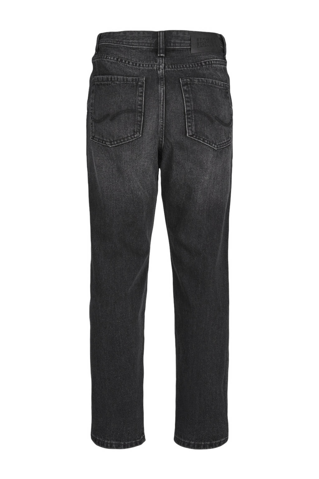 JACK & JONES high waist relaxed jeans JJICHRIS JJORIGINAL black denim