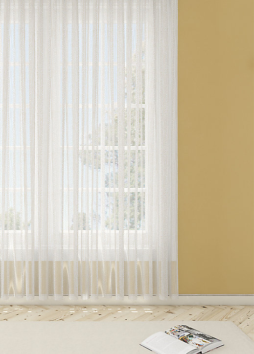 Voilage Joanie beige l.140 x H.240 cm