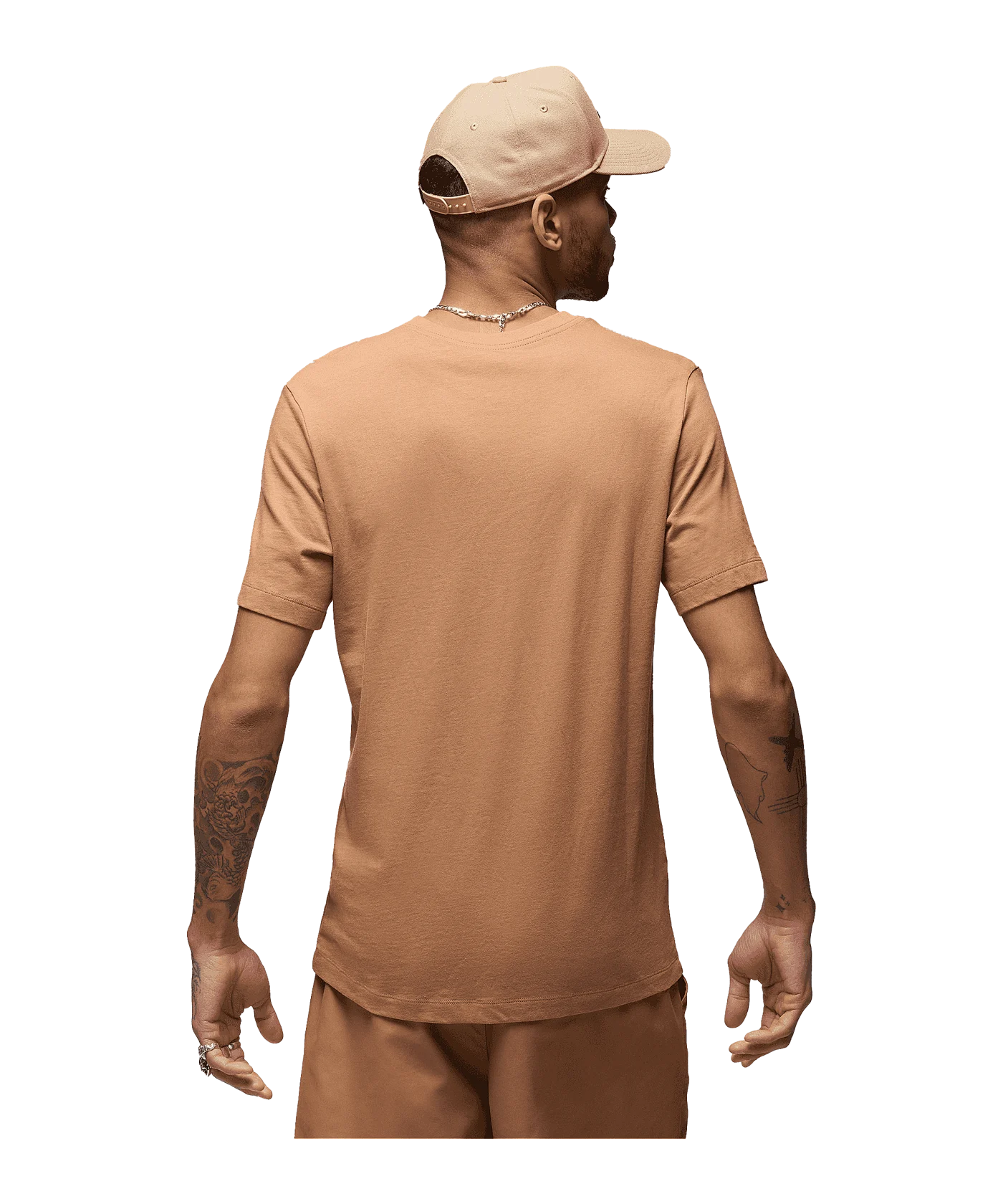 Jordan Jumpman Crew T-Shirt Braun Schwarz F231