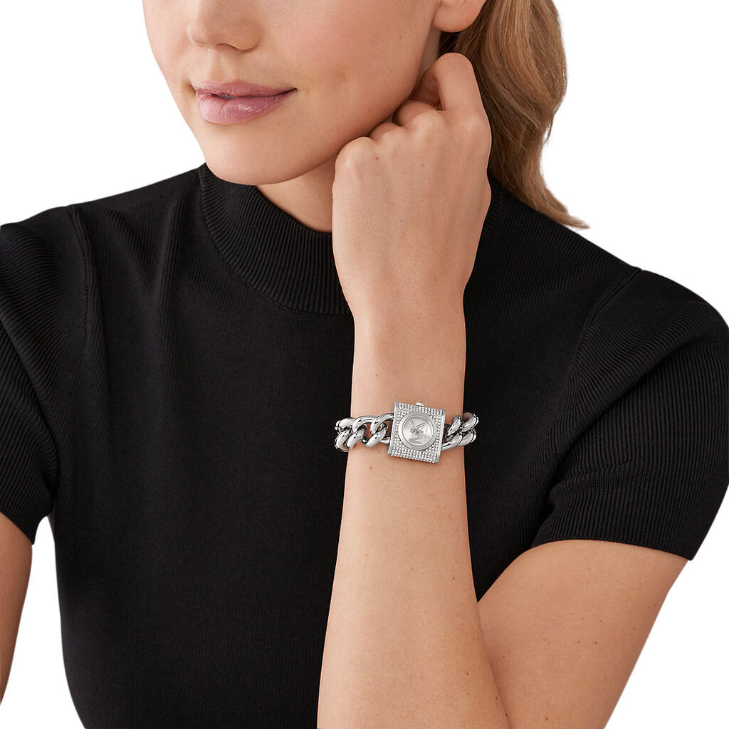 Montre Michael Kors Chain Lock Argenté