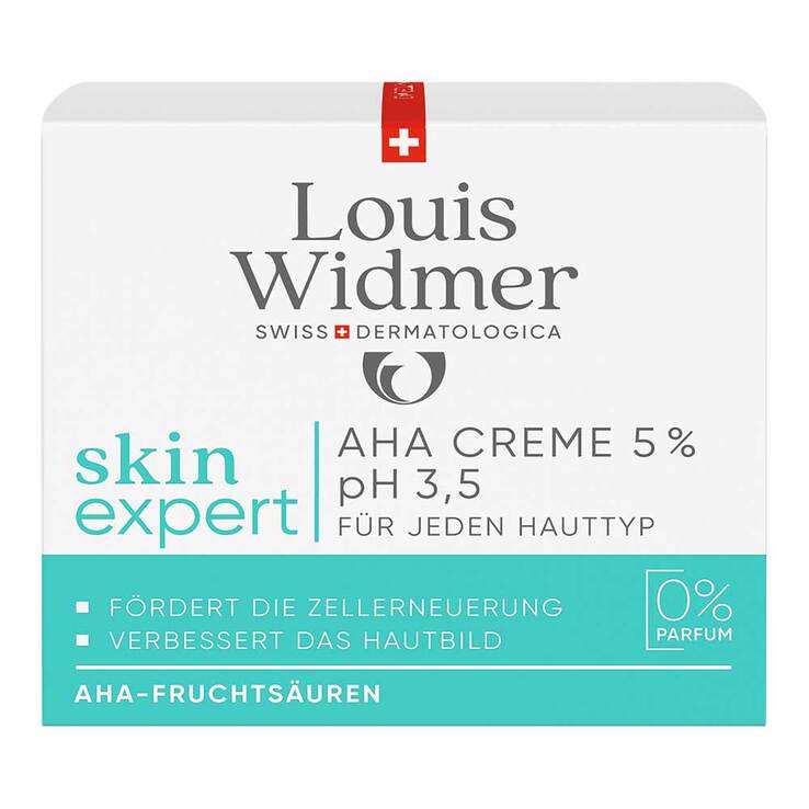 Widmer skinexpert Aha Creme 5% unparfümiert, 50 ml