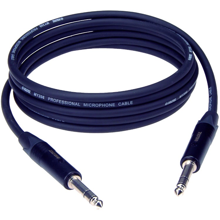Klotz B4PP1-0200 Neutrik jack 3p - jack 3p 2 meter kabel