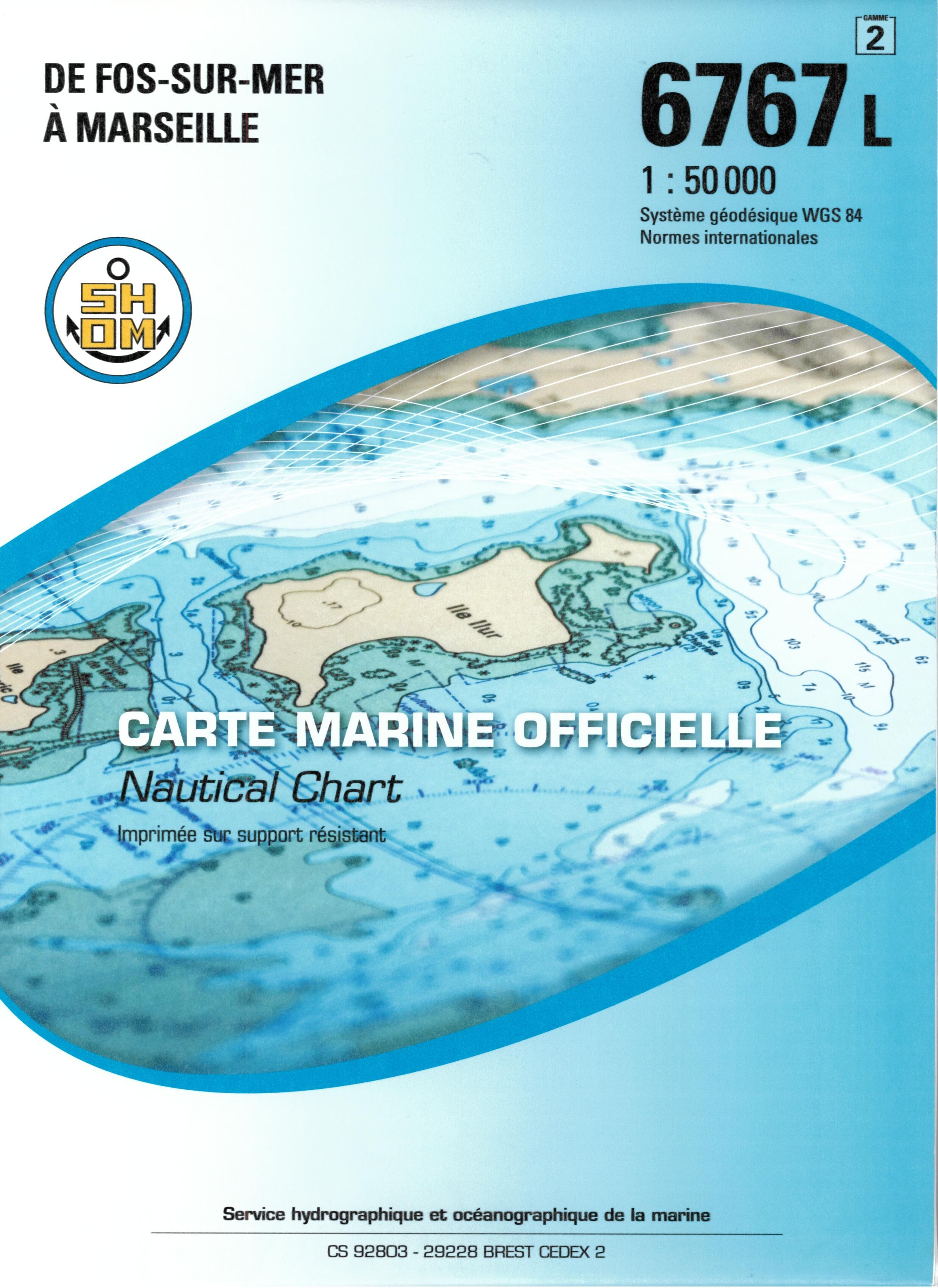 EPSHOM - 6767L DE FOS SUR MER A MARSEILLE