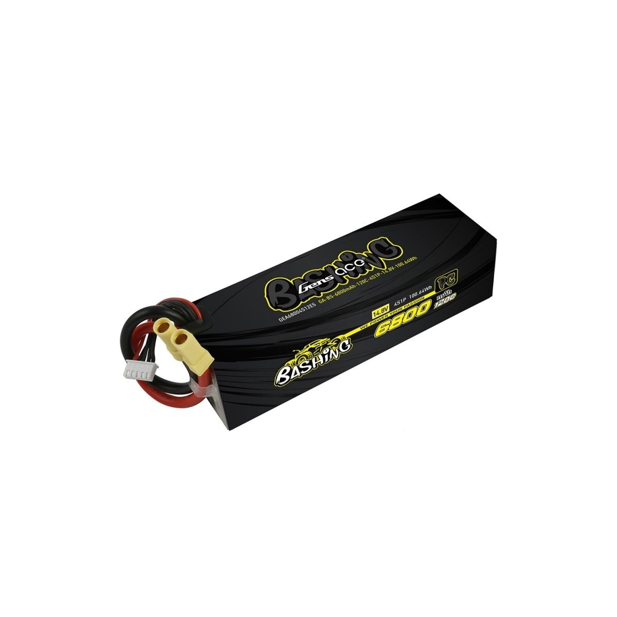 4s  6800mAh -120C - Gens Ace EC5 Bashing Series