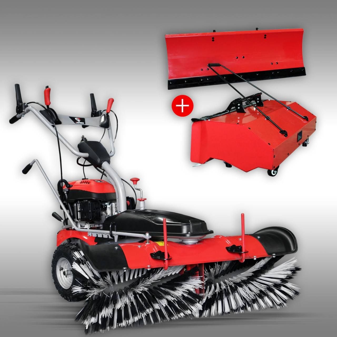 Jansen Kehrmaschine MKB500E inkl SchneeschildBehälterEStarter
