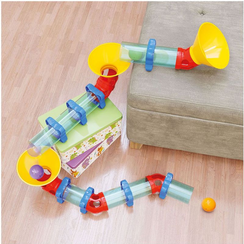 Quercetti - 6495 Migoga Pipe - Puzzel - Creatief Spel - Unieke Parcoursen