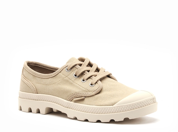 Palladium basses femme pampa oxford beige