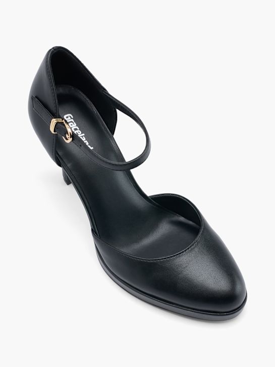 Graceland Spangenpumps Schwarz